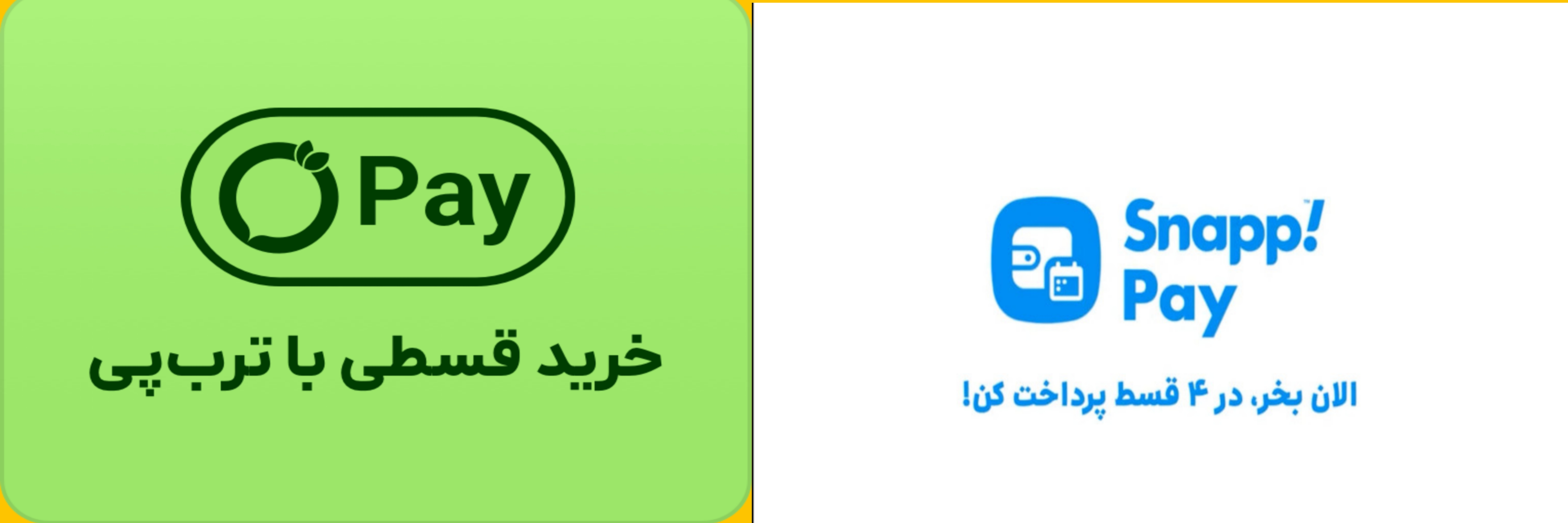 درگاه قسطی ترب پی و اسنپ پی