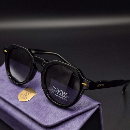 عینک گرد مشکی