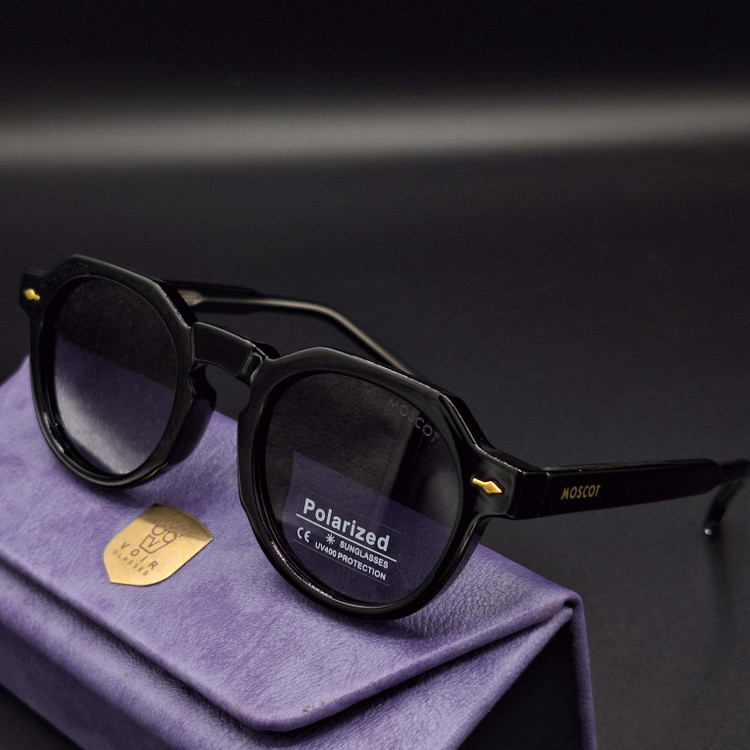 عینک گرد مشکی