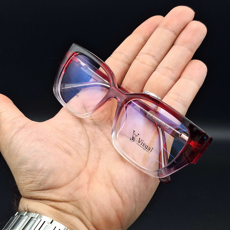 عینک قرمز جیغ زنانه