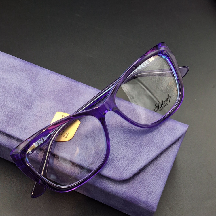 عینک بنفش زنانه