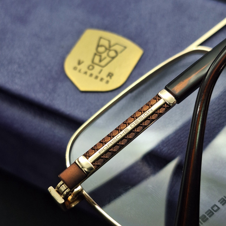 عینک فلزی بزرگ