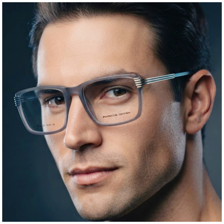 عینک طبی اورجینال یونیسکس ( مردانه و زنانه ) از برند PORSCHE DESIGN با بدنه بسیار سبک و متریال نشکن سری شرکتی به همراه پکیج کامل ( با امکان سفارش ساخت عدسی با نمره چشم شما ) کد PD42000